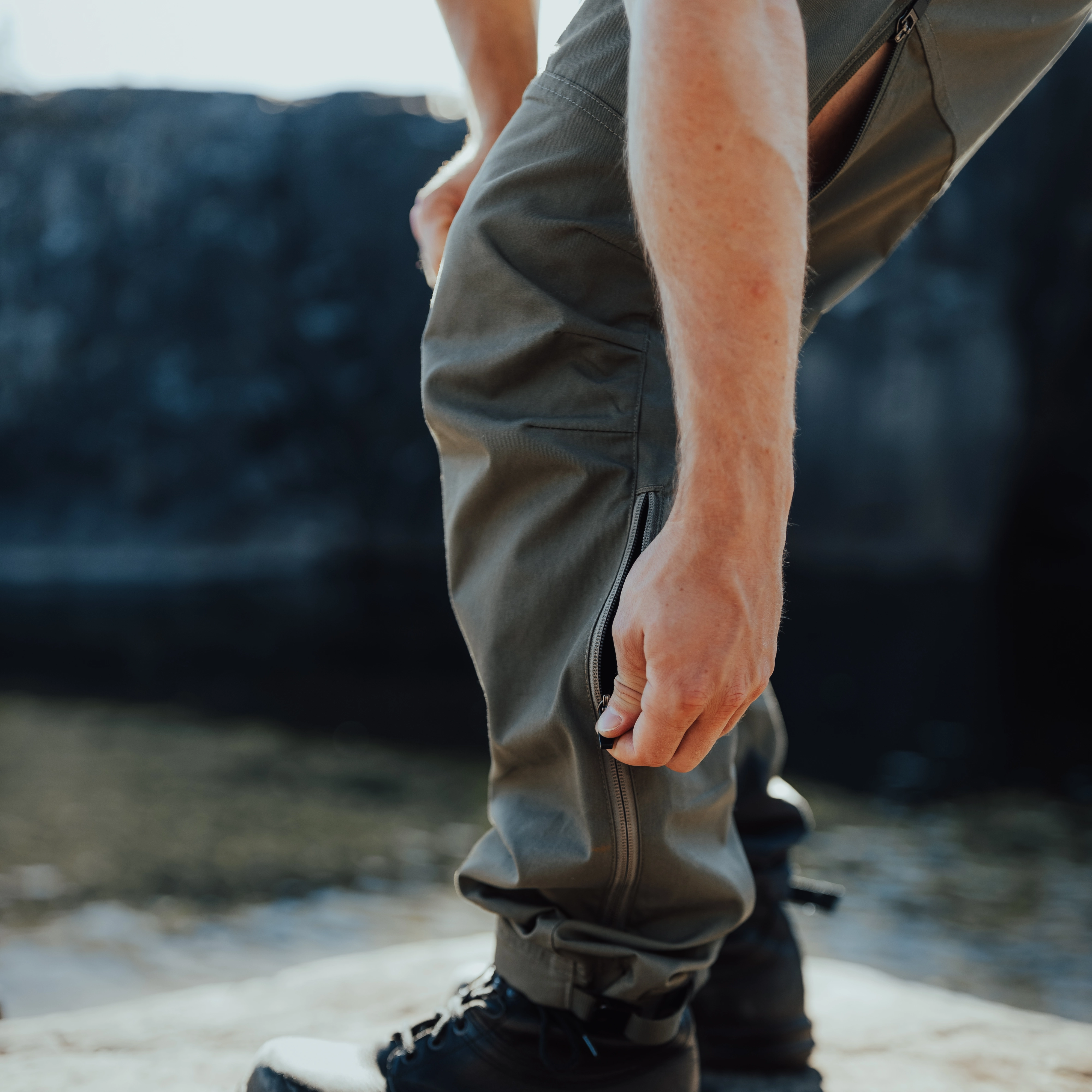 Nordmarka Favor Outdoor Pants Men Green Mud