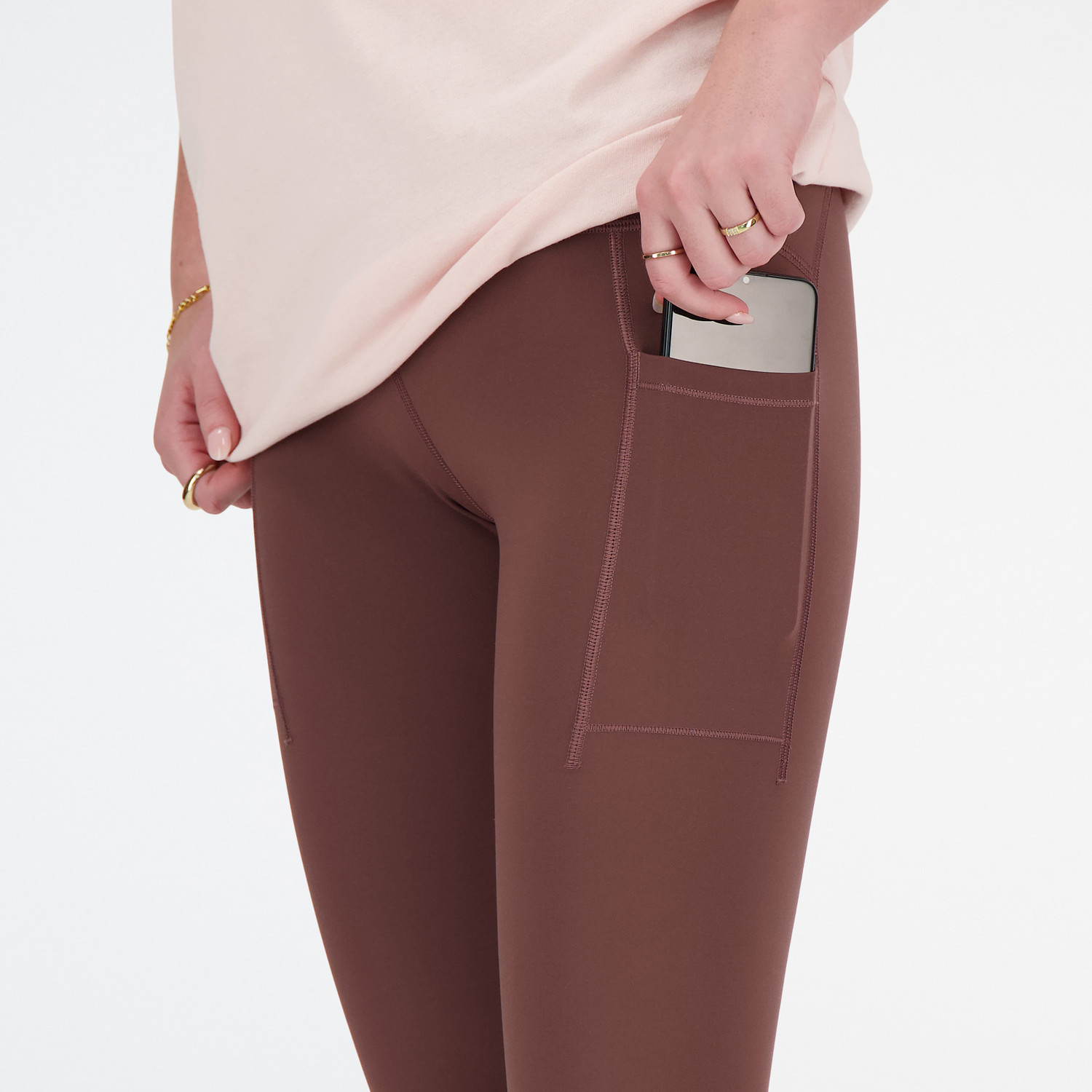 New Balance Essentials High Rise Legging Dames