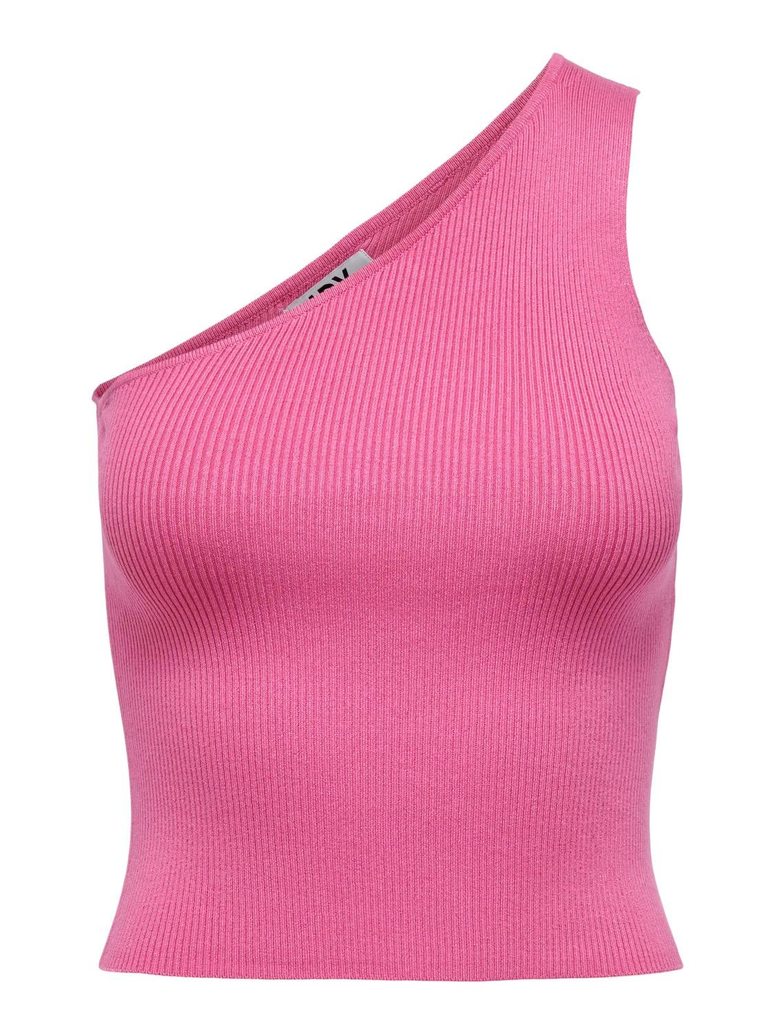JDYNANNA Gestricktes Oberteil Pink Power