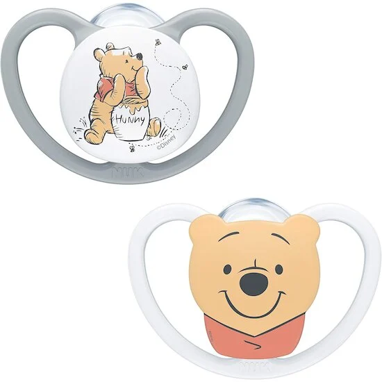 Sucette en silicone Space   Winnie L'Ourson        de               Nuk