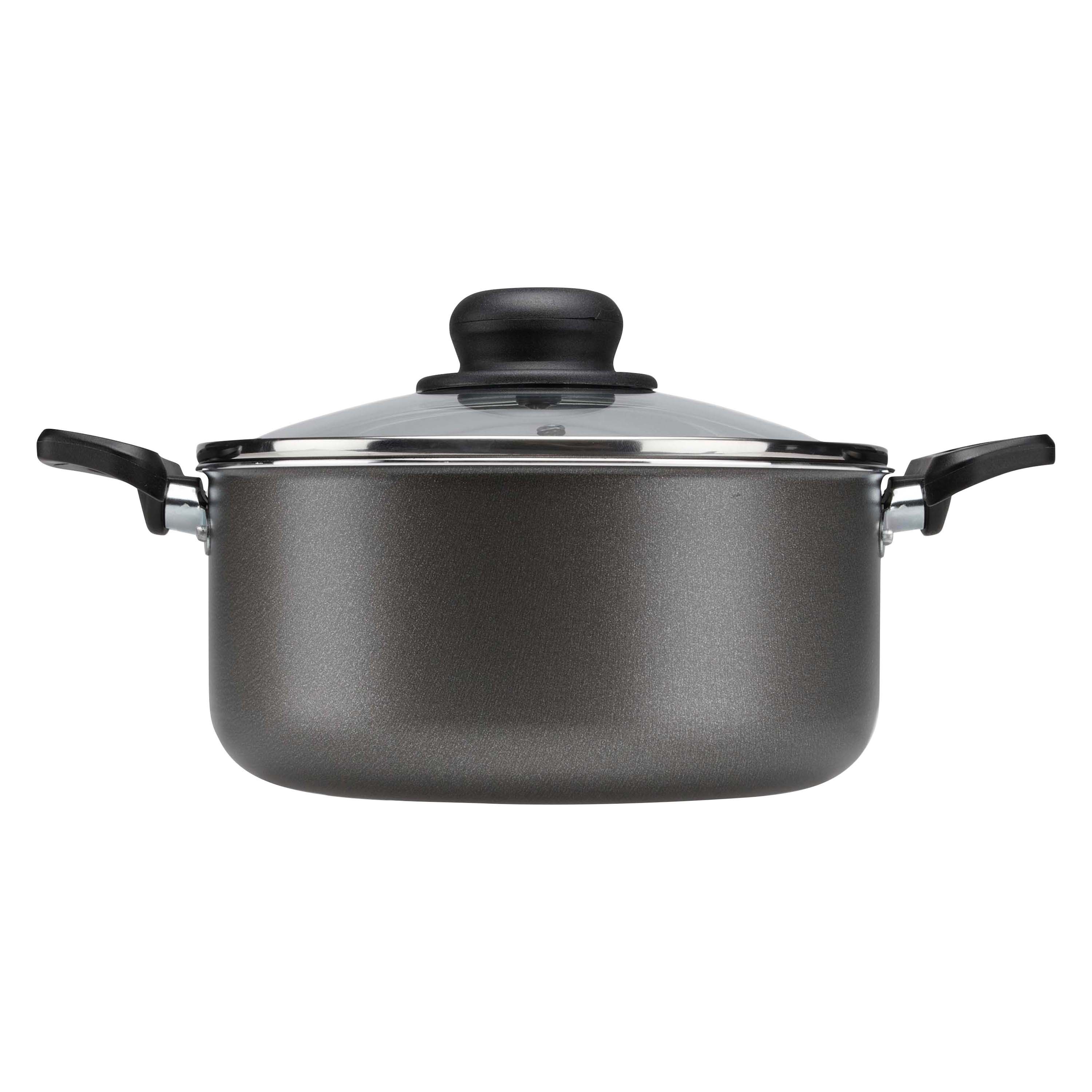 CAÇAROLA C/ TAMPA AUCHAN ALUMINIO 20 CM