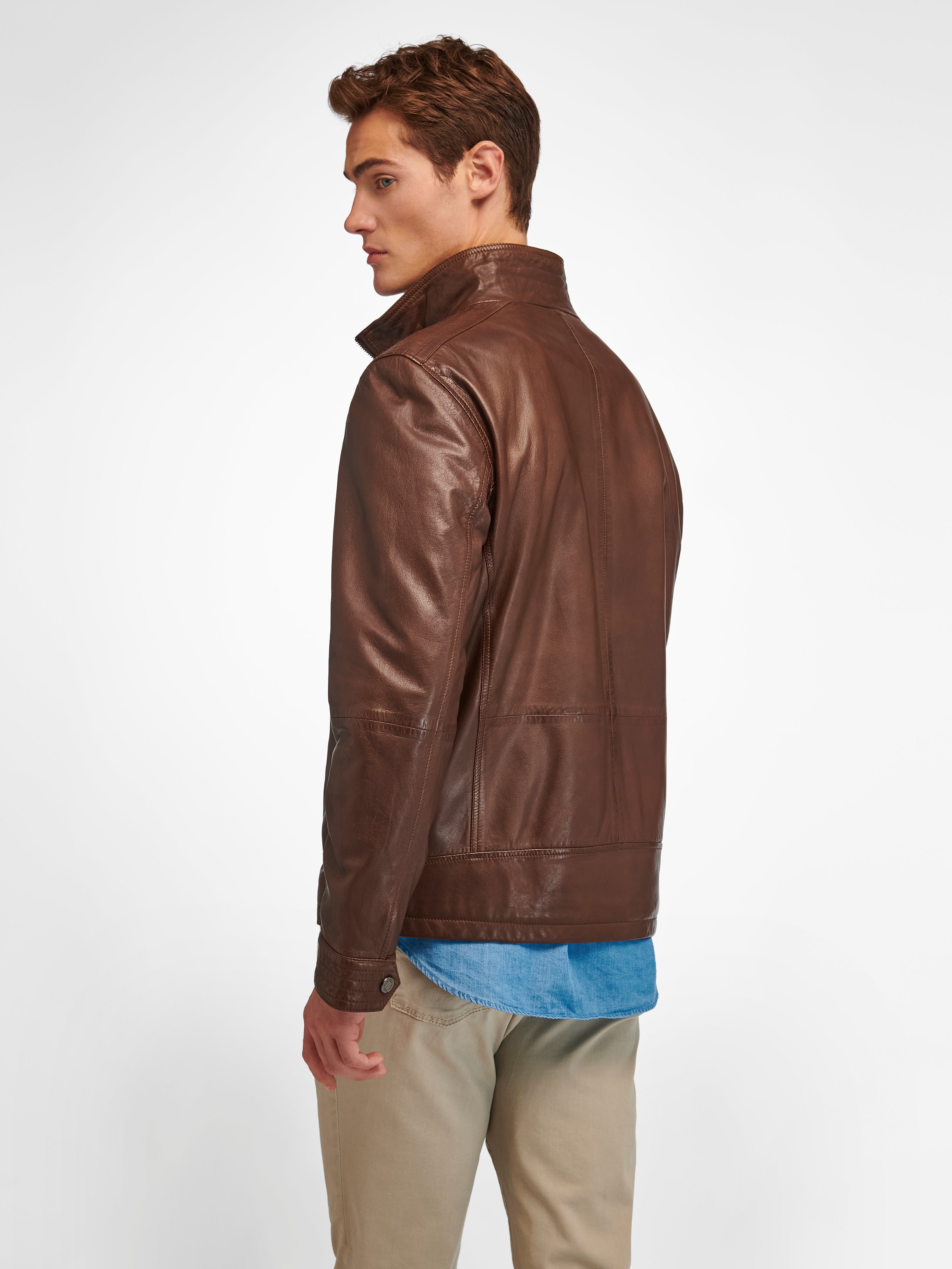 Lederjacke