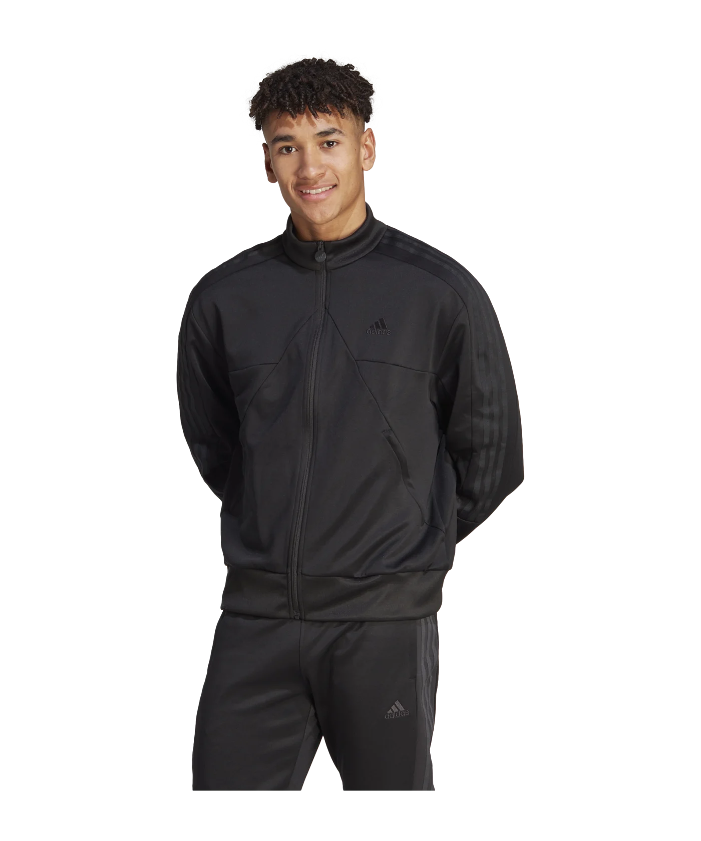 adidas Tiro Tracktop Jacke Schwarz
