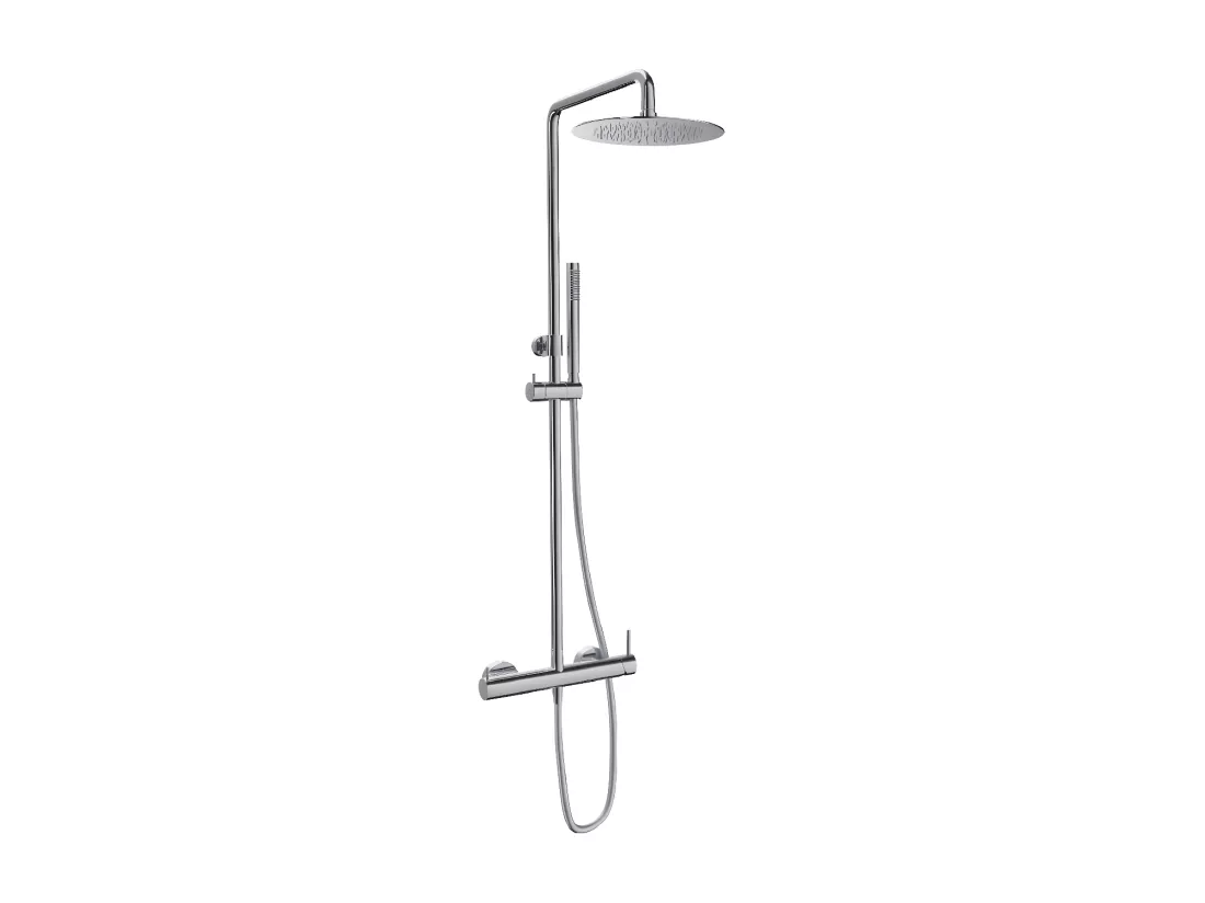 Colonne de douche mitigeur LOOP Chrome