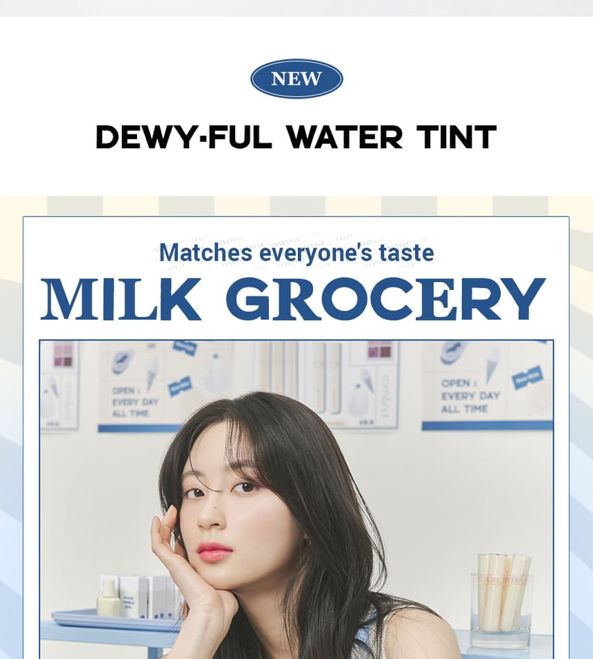 romand - Dewyful Water Tint Milk Grocery Edition - 3 kleuren