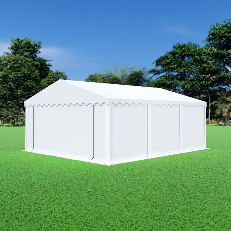 Opslagtent 6x5 PVC – Classic | Wit