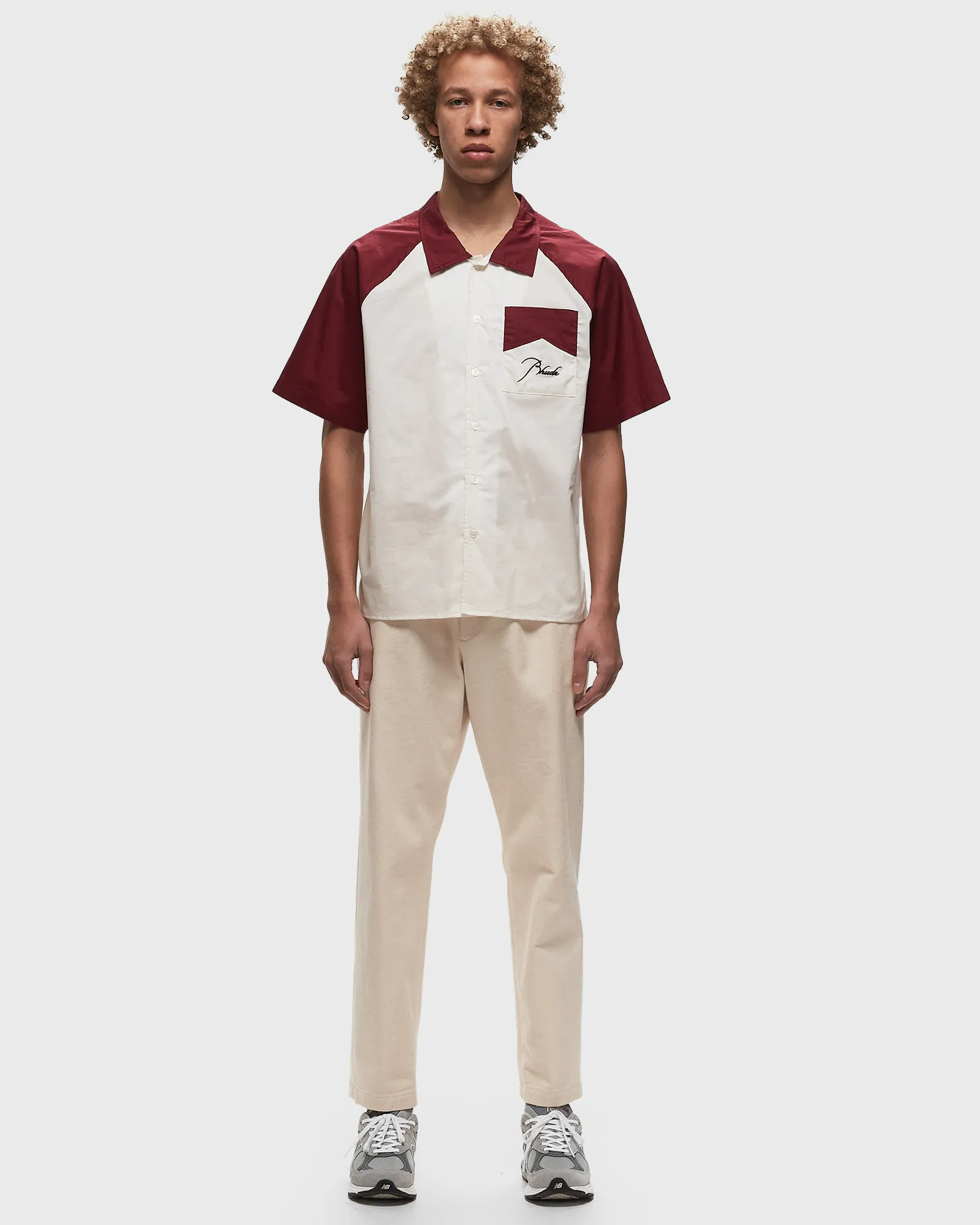 Rhude RAGLAN POPLIN BUTTON UP