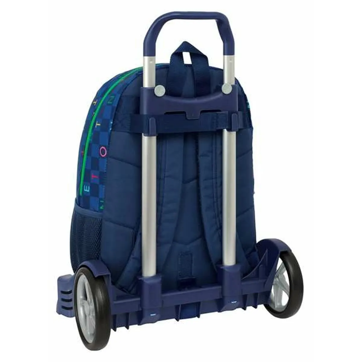 Benetton Cartable à Roulettes Damero