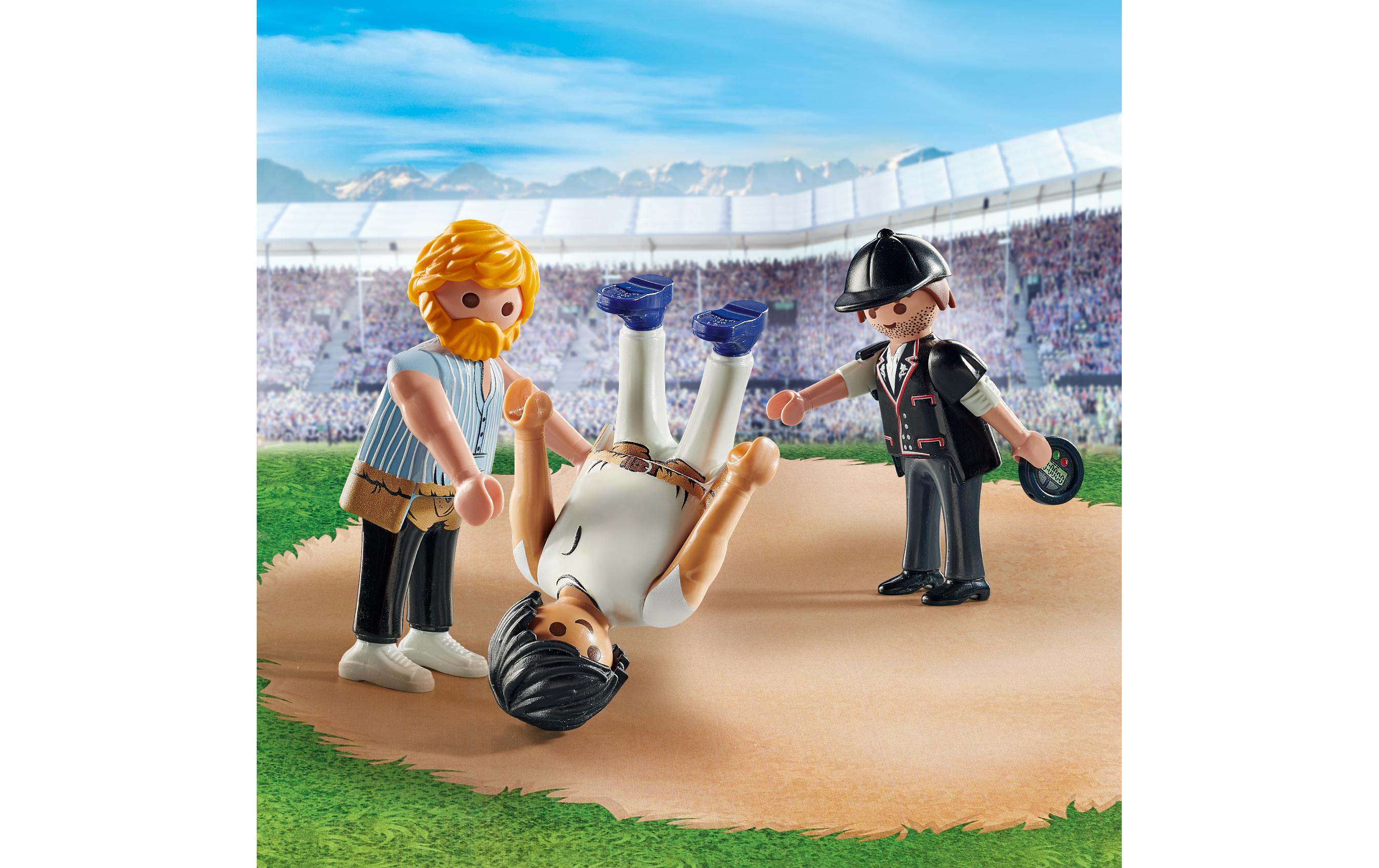 My Life Schwingerkampf 71573Figuren-Set zum traditionellen Eidgenössischen Kampfsport