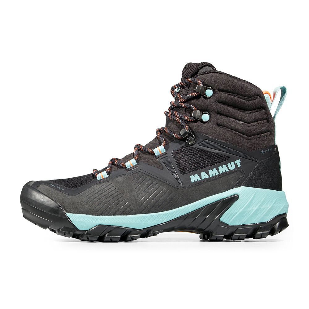 Mammut SAPUEN HIGH GTX - Chaussures randonné Femme black/dark frosty