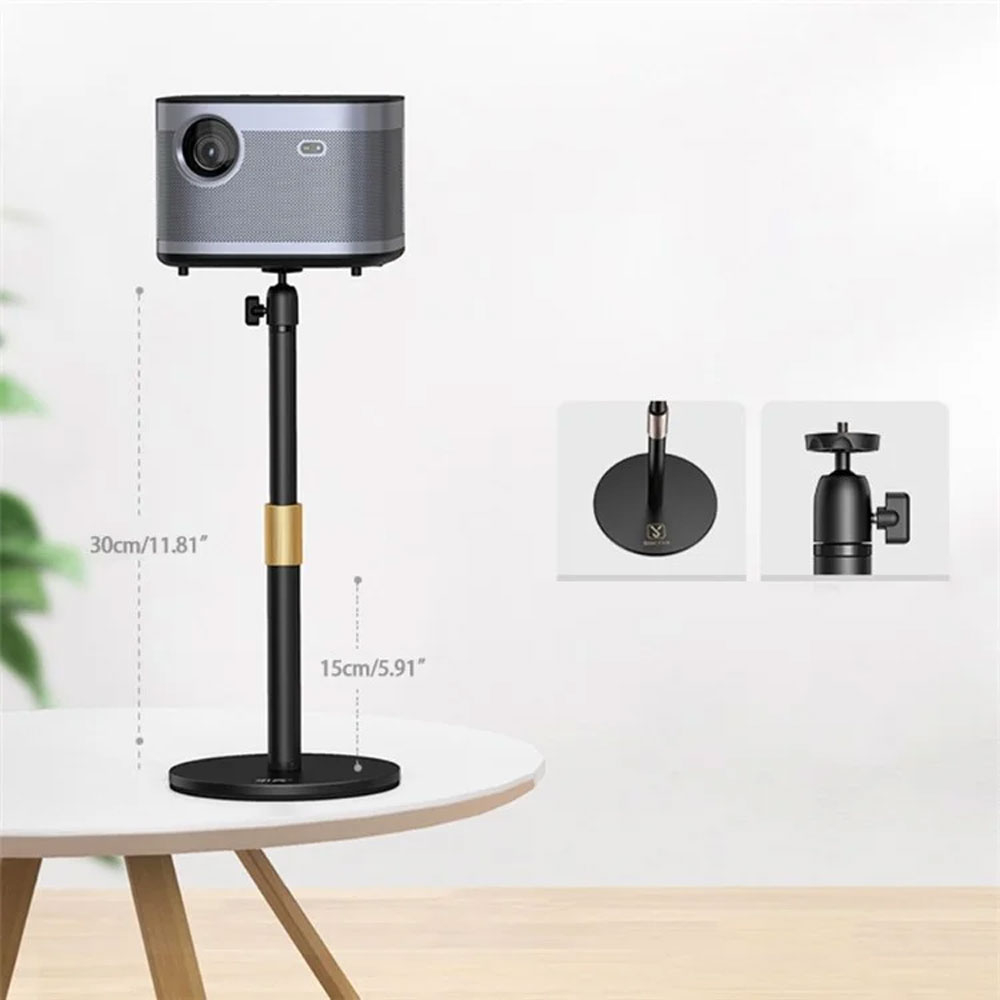 (30cm) 360° Universal Tischständer Stativ Halterung Bodenständer für Beamer / Projektor (1/4