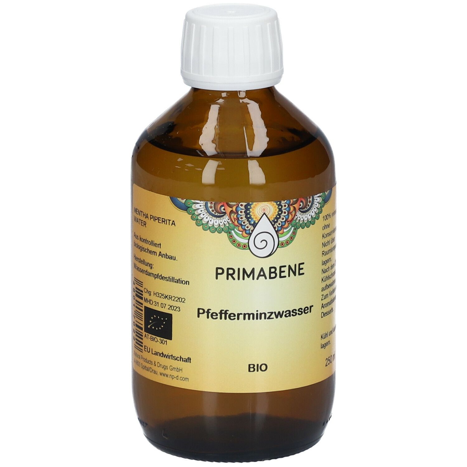 PRIMABENE Pfefferminzwasser BIO