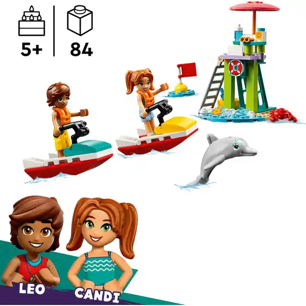 42623 Rettungsschwimmer Aussichtsturm mit Jetskis