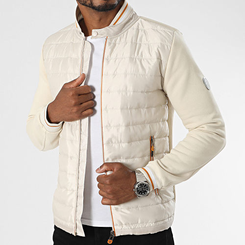 Veste Zippée Beige