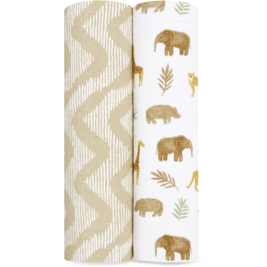 aden+anais™ Musslin Pucktuch 2er-Pack Tanzanie