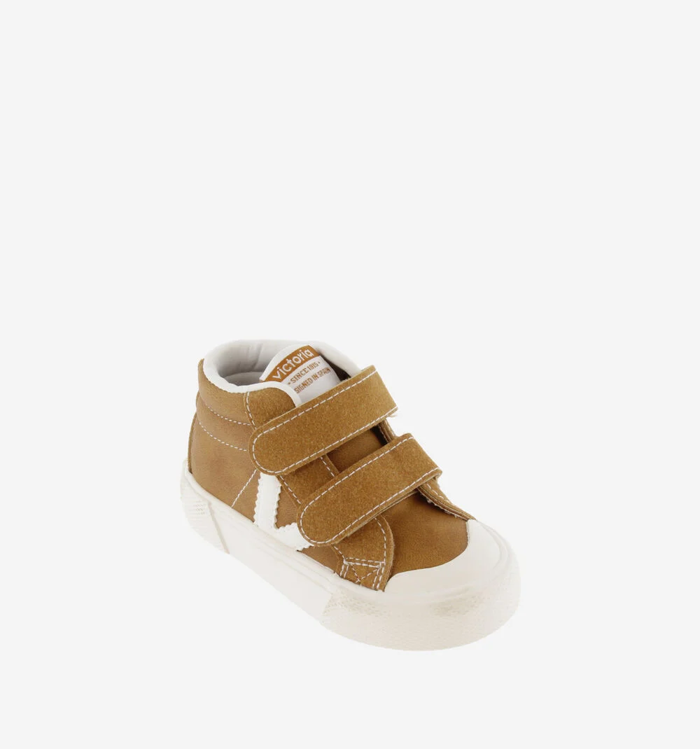 TRIBU FAUX LEATHER STRAP MID BOOTCUERO