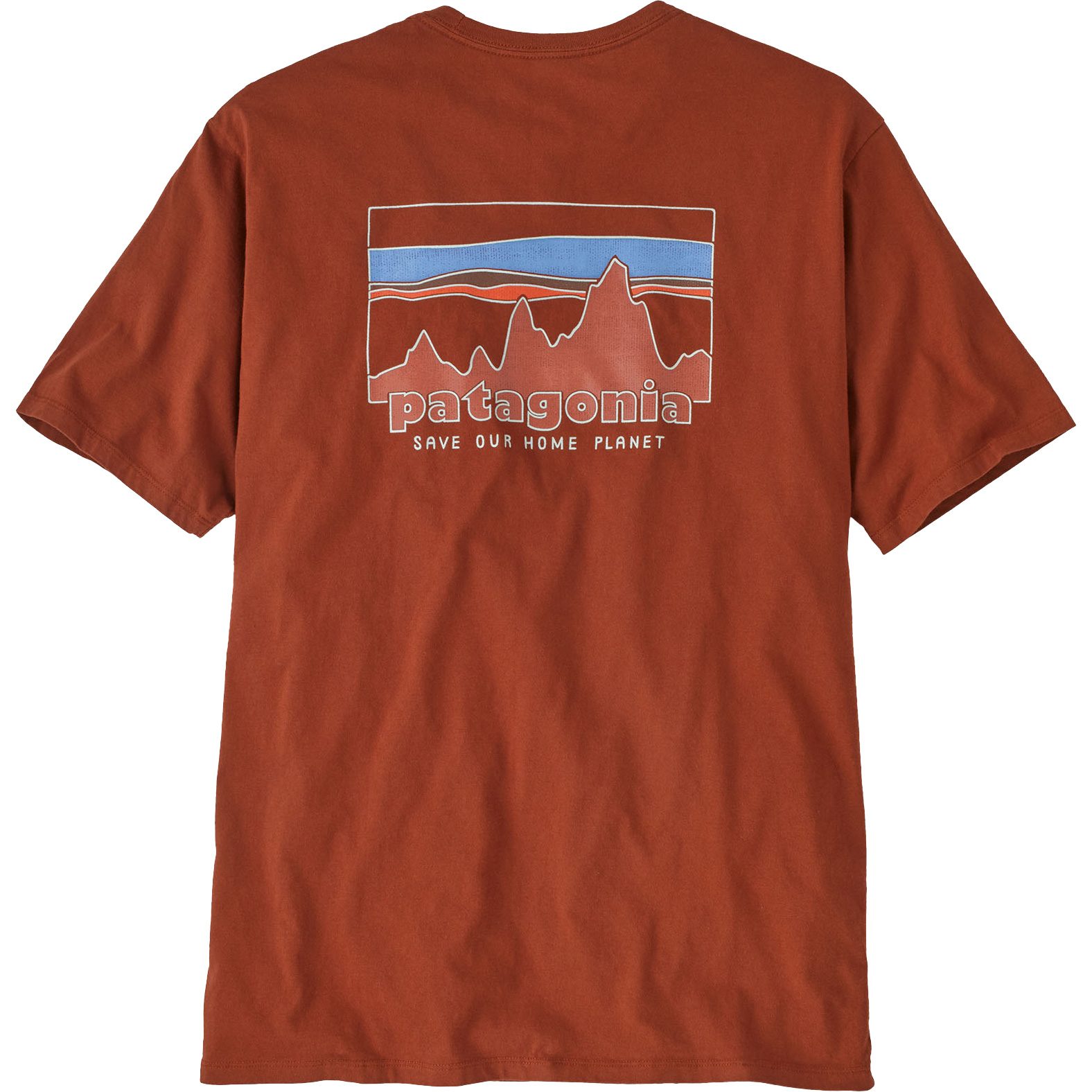 Patagonia '73 Skyline Organic T-Shirt Herren burr