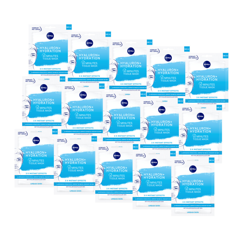 15x Nivea Urban Skin Masker Hydrating