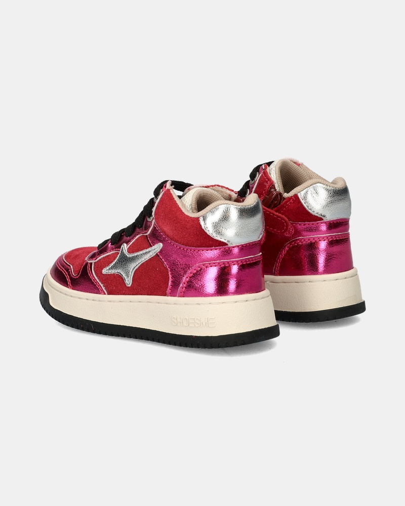Shoesme Hoge sneakers  - roze