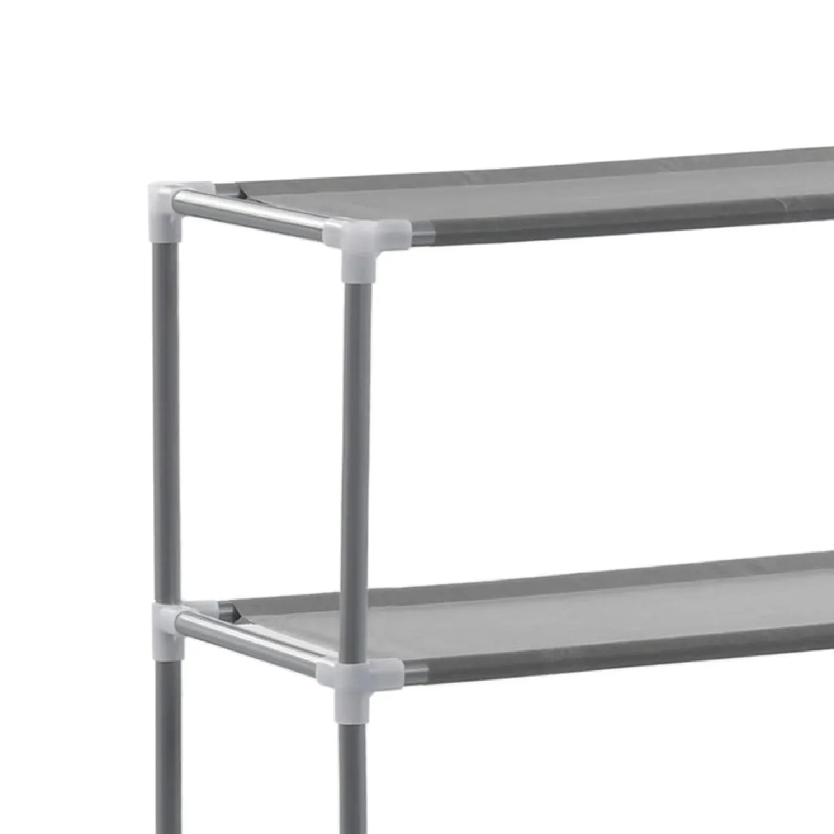 Helloshop26 Support de rangement 3 niveaux acier inox