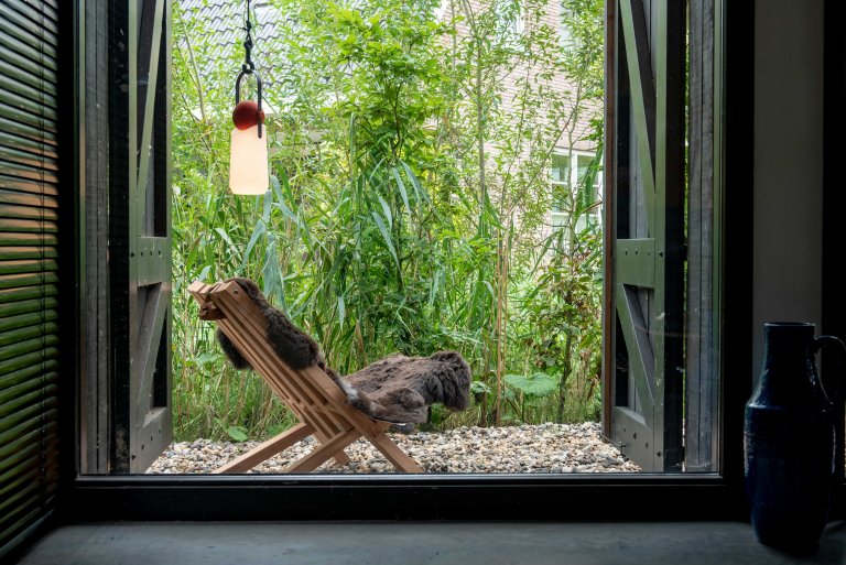 Weltevree Fieldchair fauteuil houten buitenstoel