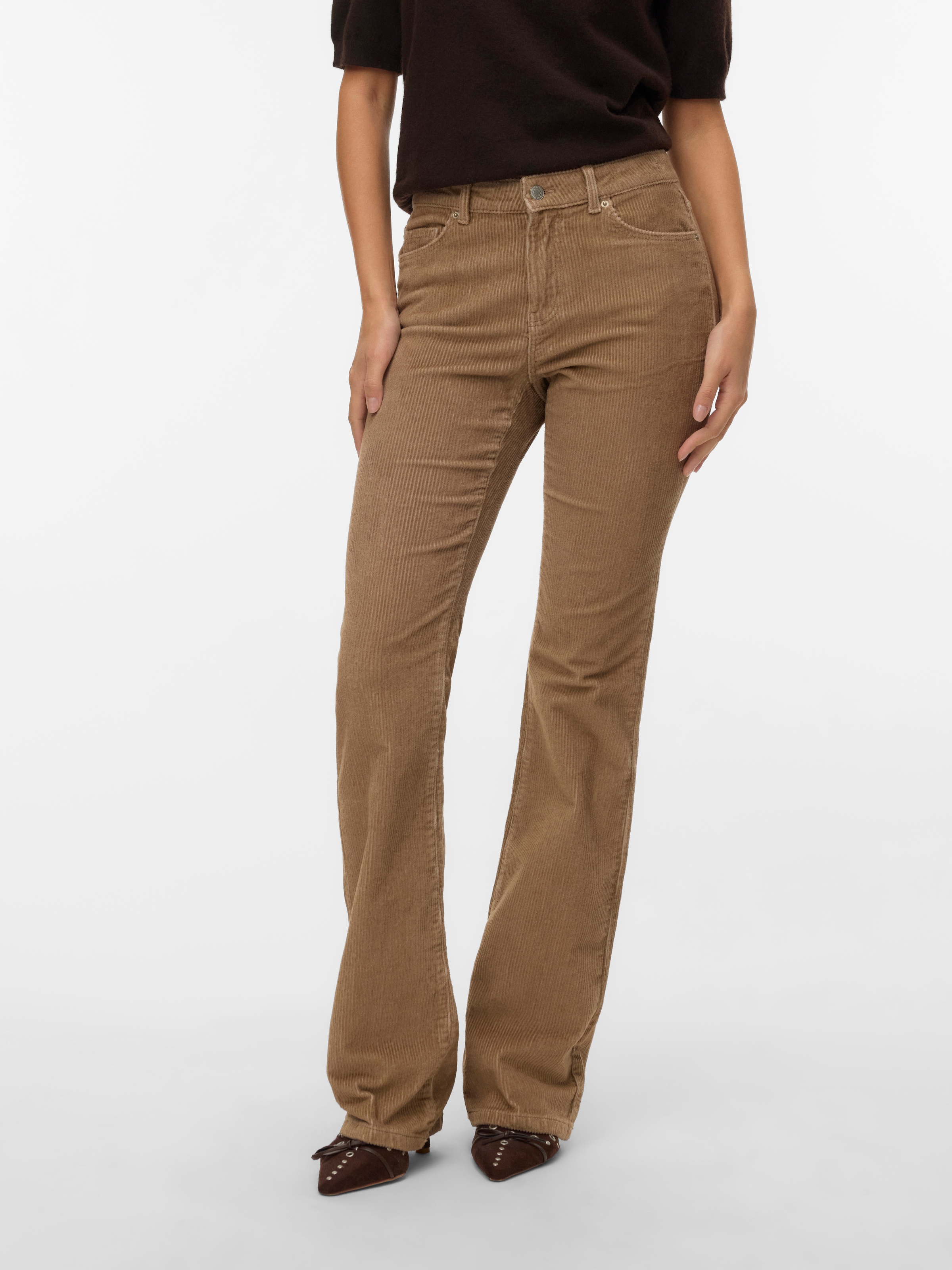 Vero Moda Bootcut-Jeans »VMFLASH MR FLARED CORDUROY PANTS NOOS«