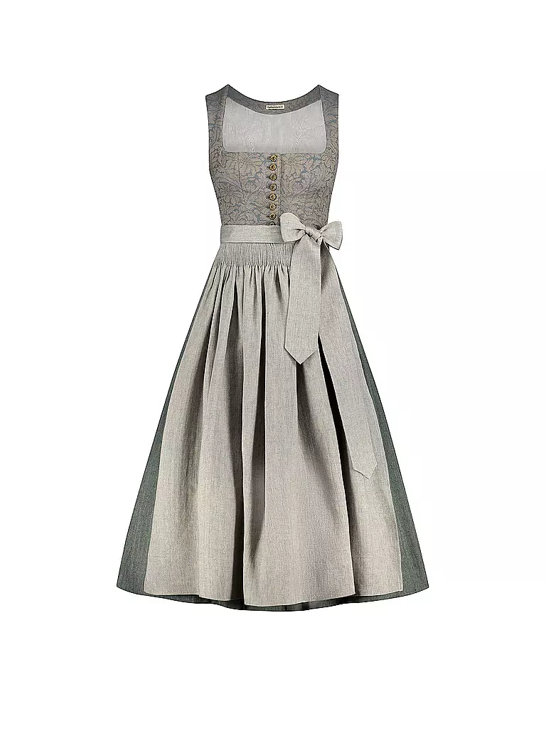 GOTTSEIDANK Dirndl MONIKA 80cm blau