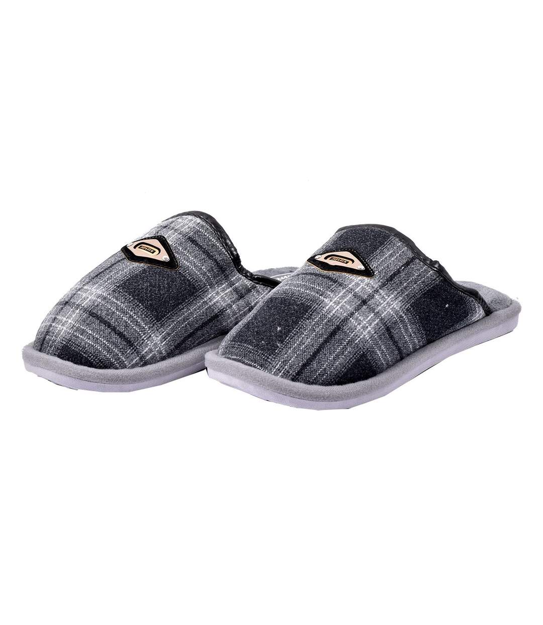 PANTOUFLE Homme PREMIUM MU7129 GRIS