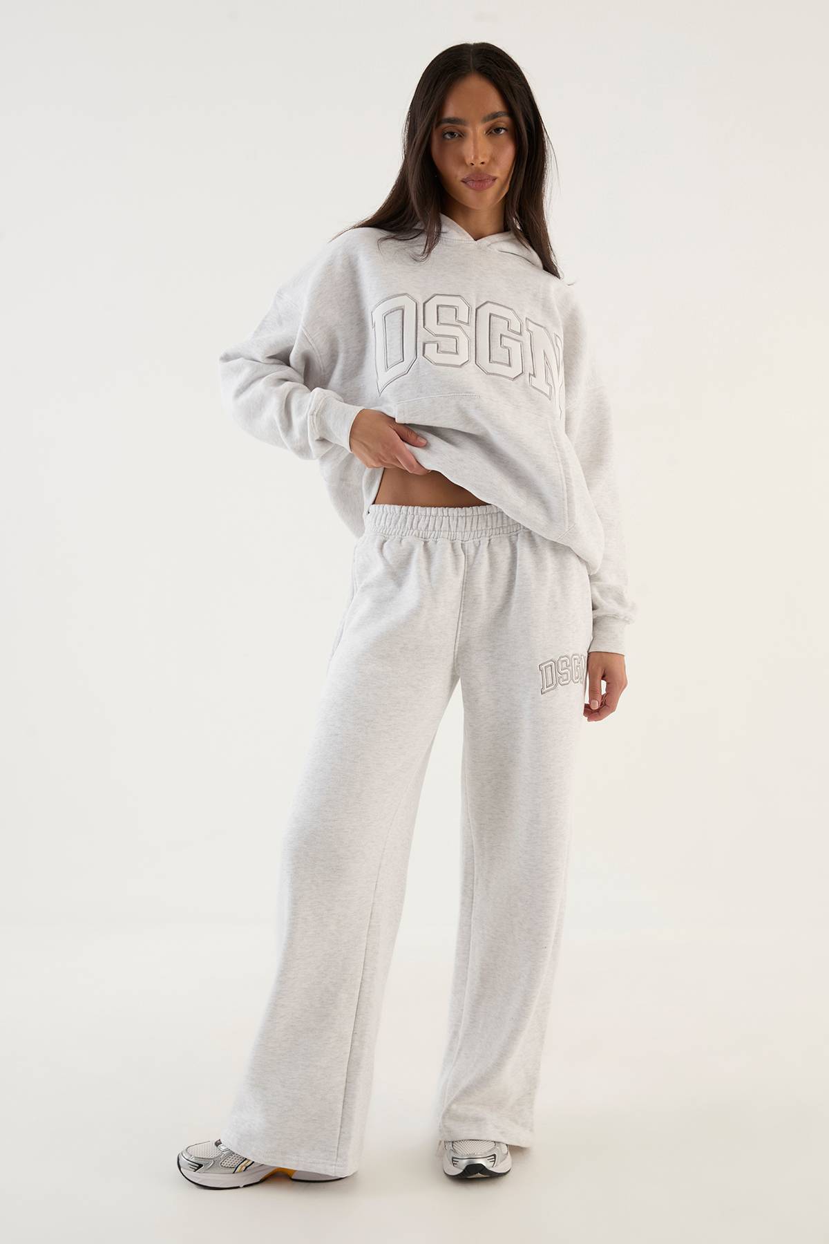 Jogger Coupe Droite À Appliqué Collégial Dsgn Studio