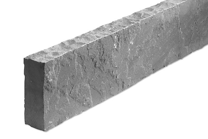 Bordure Kandla gris 100 x 25 x 6 cm