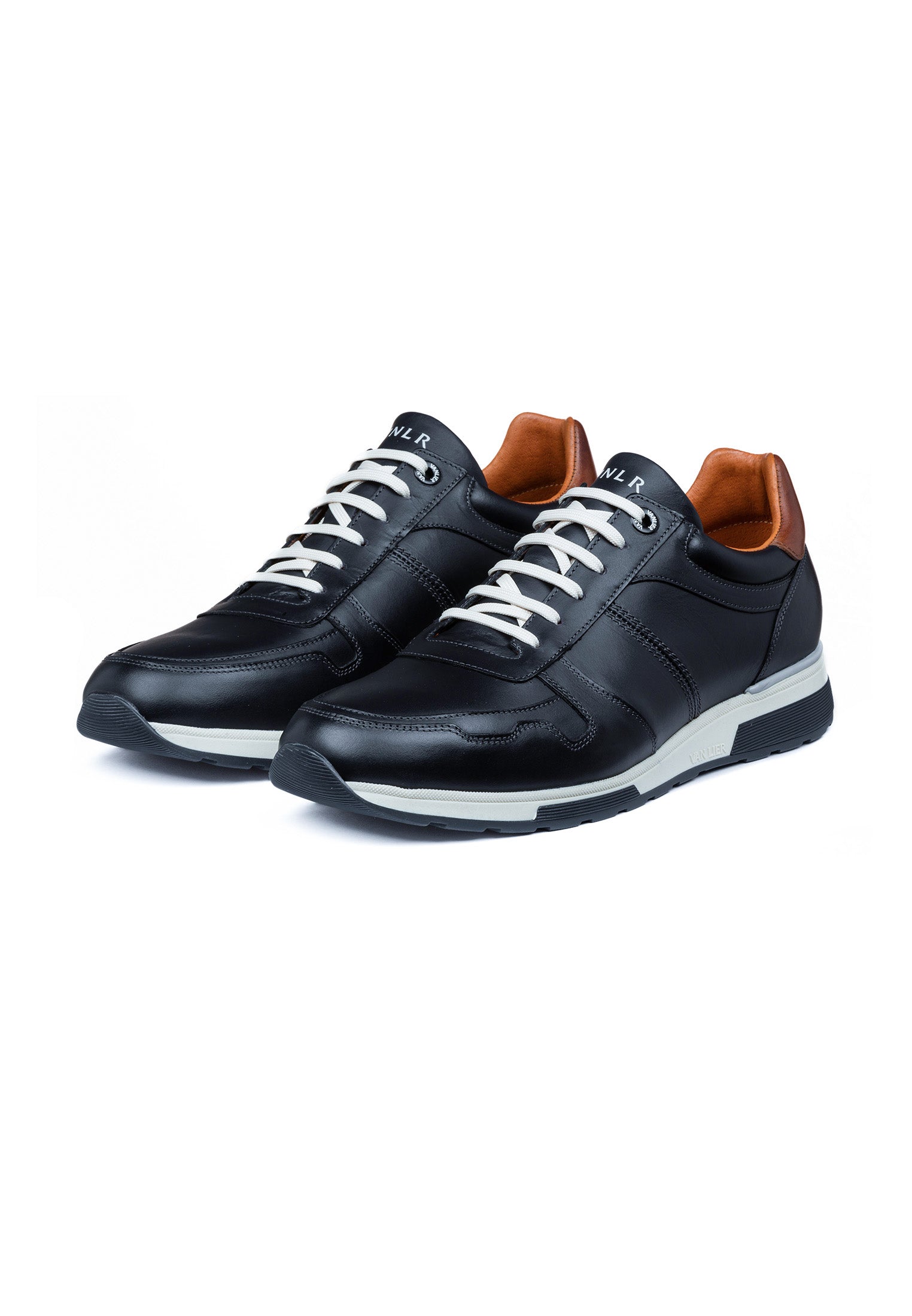 Donker Blauw gladleren Positano sneaker