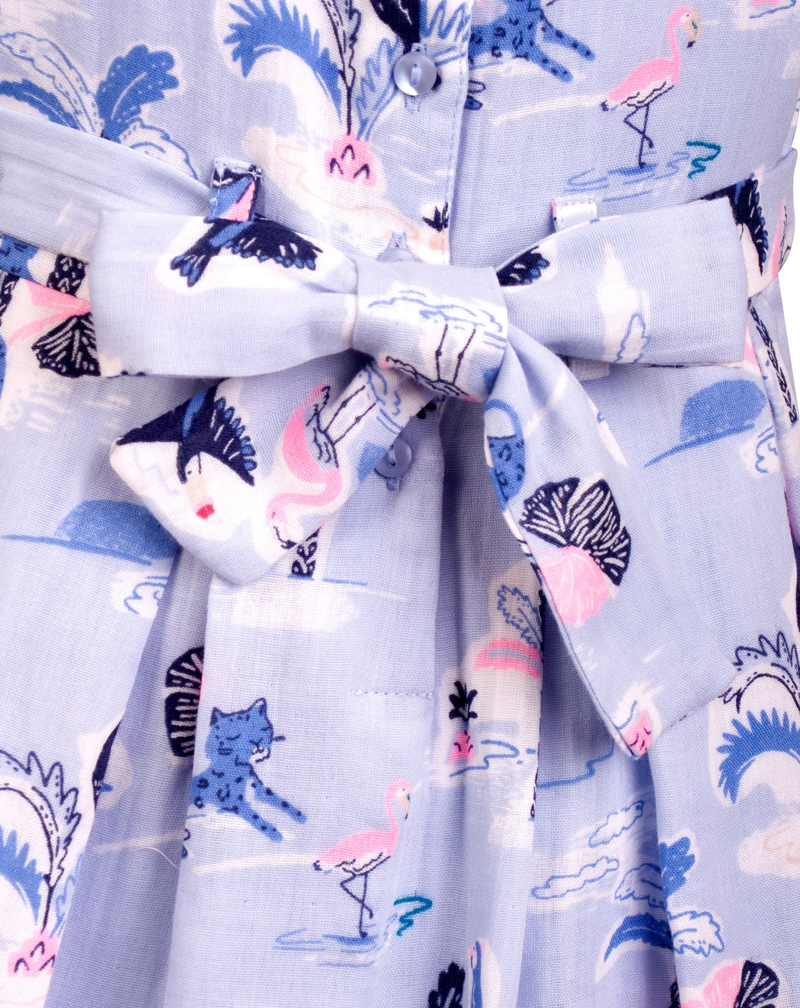Kleid WILD ISLAND ärmellos in arctic blue