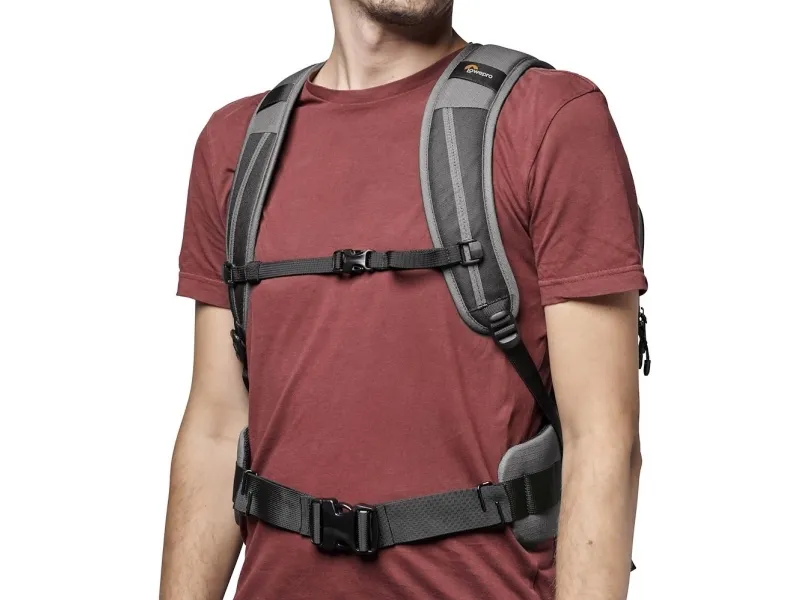 Lowepro Flipside 400 AW III - Rygsæk til digitalkamera med objektiver - 600D ripstop polyester, 600D polyester, 150D 148T polyester Canvex - mørkegrå - 15