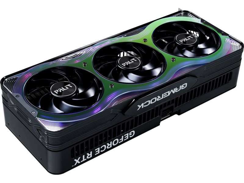 Palit Grafikkarte RTX 5080 GameRock 16 GB Gamer-Grafikkarte mit 16 GB GDDR7-Speicher, ermöglicht Auflösungen bis zu 8k