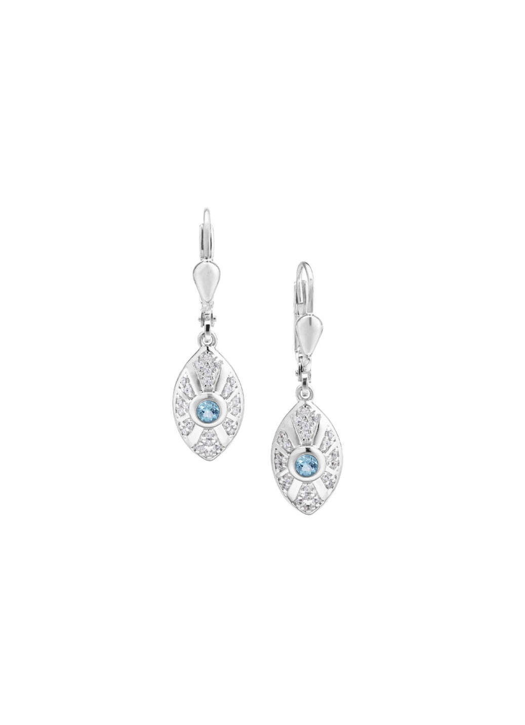 Strahlende Akzente – Exquisite Ohrringe aus Silber