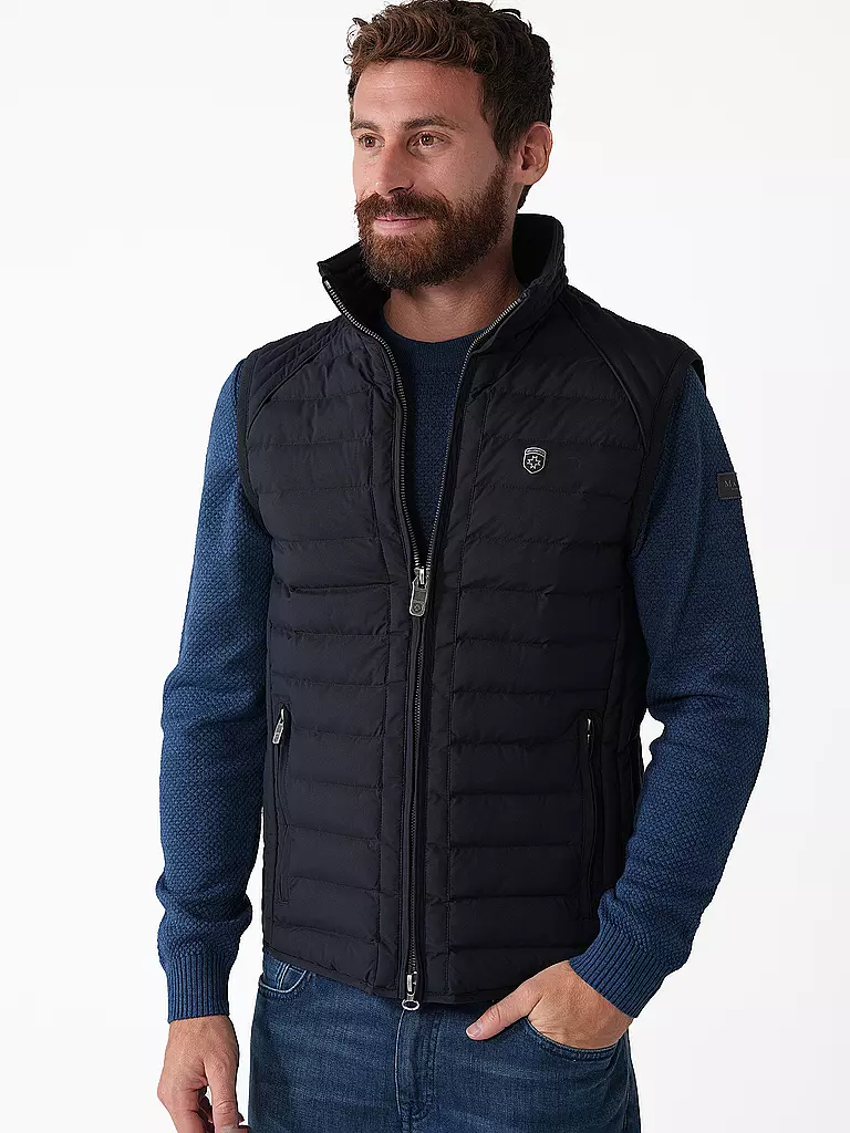 WELLENSTEYN Steppgilet MOL dunkelblau