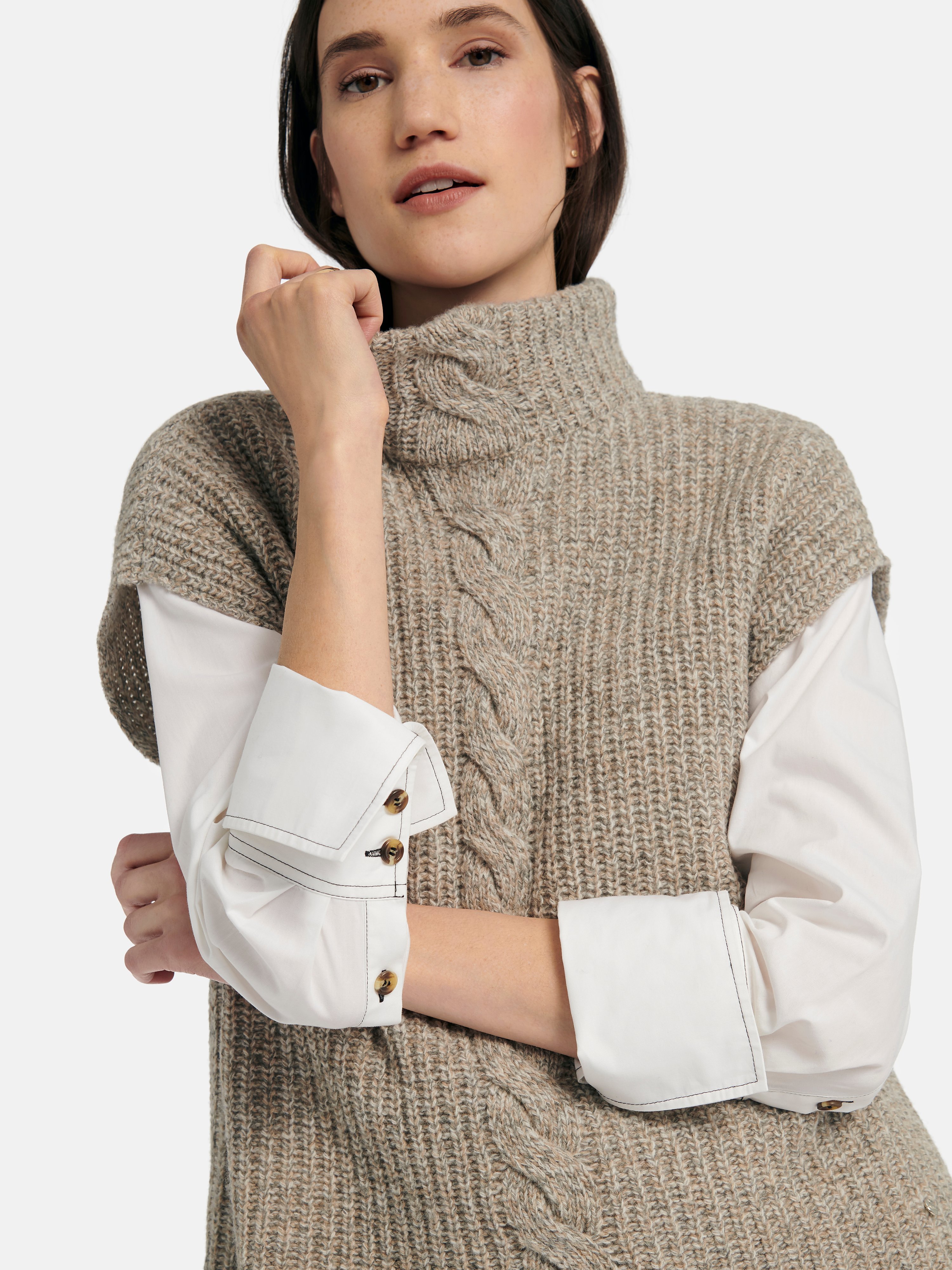 Pullunder aus 100% Schurwolle Merino