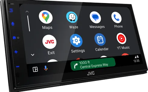 JVC KW-M595DBT, Sort, 22 W, 20 - 20000 Hz, 4 ohm (O), NTSC, PAL, AAC, FLAC, MP3, WAV, WMA