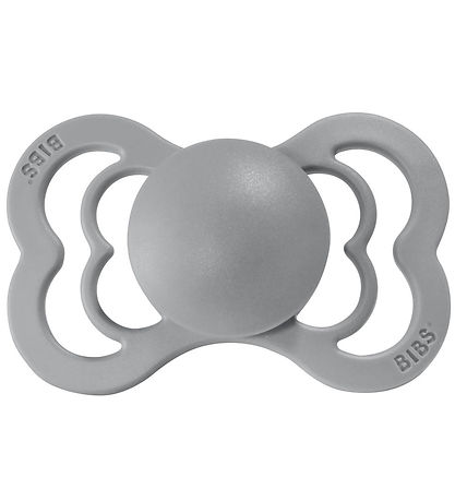 BIBS Supreme Sutter - Str. 1 - 2-pak - Symmetrisk - Cloud/Black