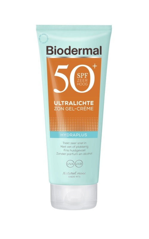 Biodermal Ultralichte Zon Gel-Crème SPF50 200 ML