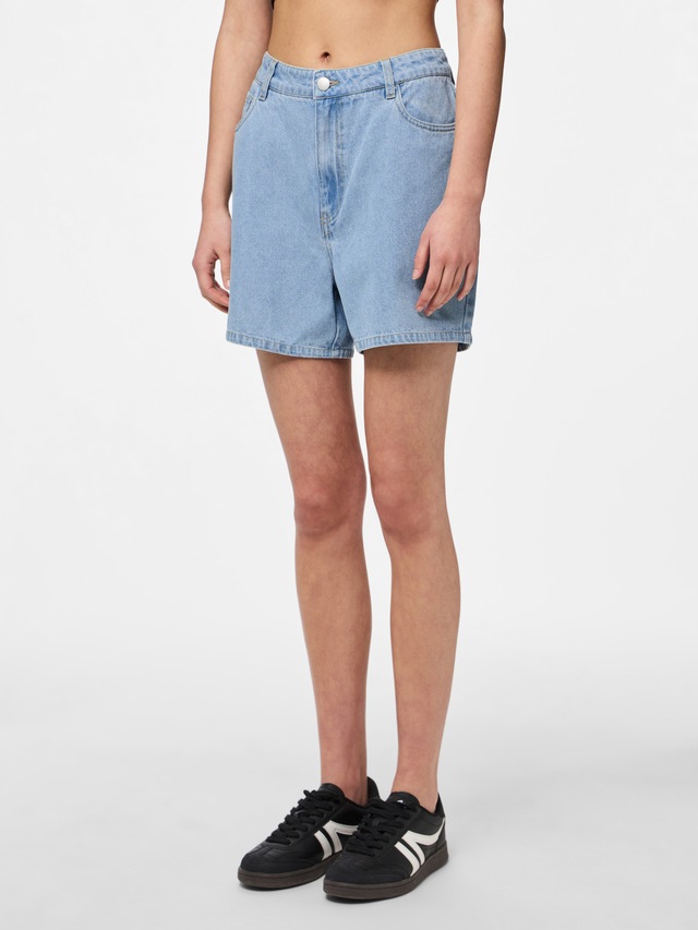 pieces Jeansshorts »PCABBI MW SHORTS NOOS«