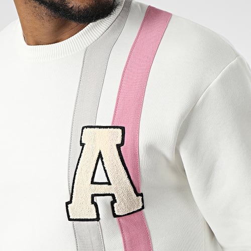 Sweat Crewneck GK-1130 Blanc
