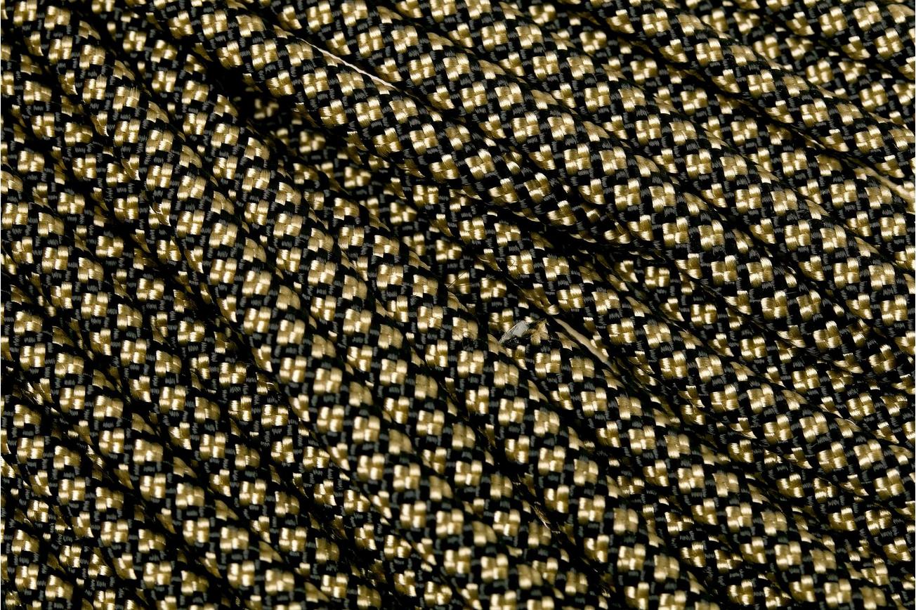 Knivesandtools 550 paracord type III, kleur: gold diamonds, 25 ft (7,62 m)