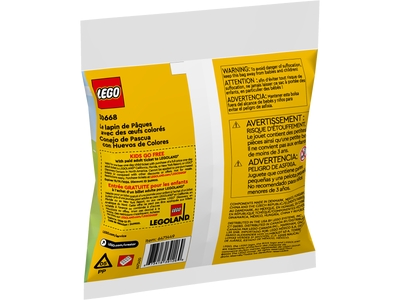 LEGO Paashaas met kleurrijke eieren (30668)