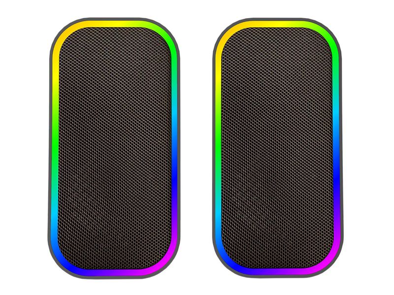 Speedlink PC-Lautsprecher Token RGB Stereo-Lautsprecher mit RGB Beleuchtung