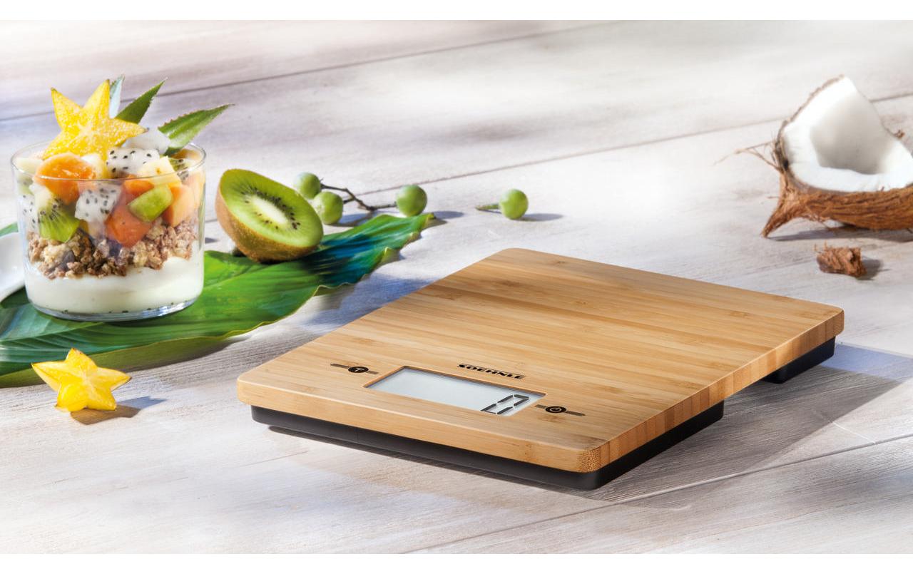 Küchenwaage Bamboo BraunDigitale Waage