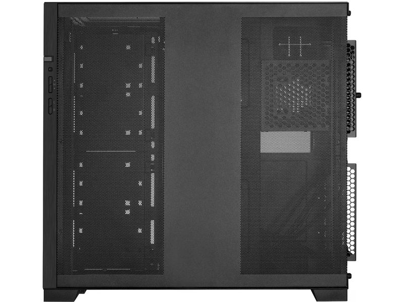 Lian Li PC-Gehäuse O11 Dynamic EVO RGB Schwarz Vielseitig einsetzbarer Midi-Tower mit Sichtfenster