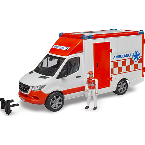Bruder MB Sprinter ambulance med chauffør