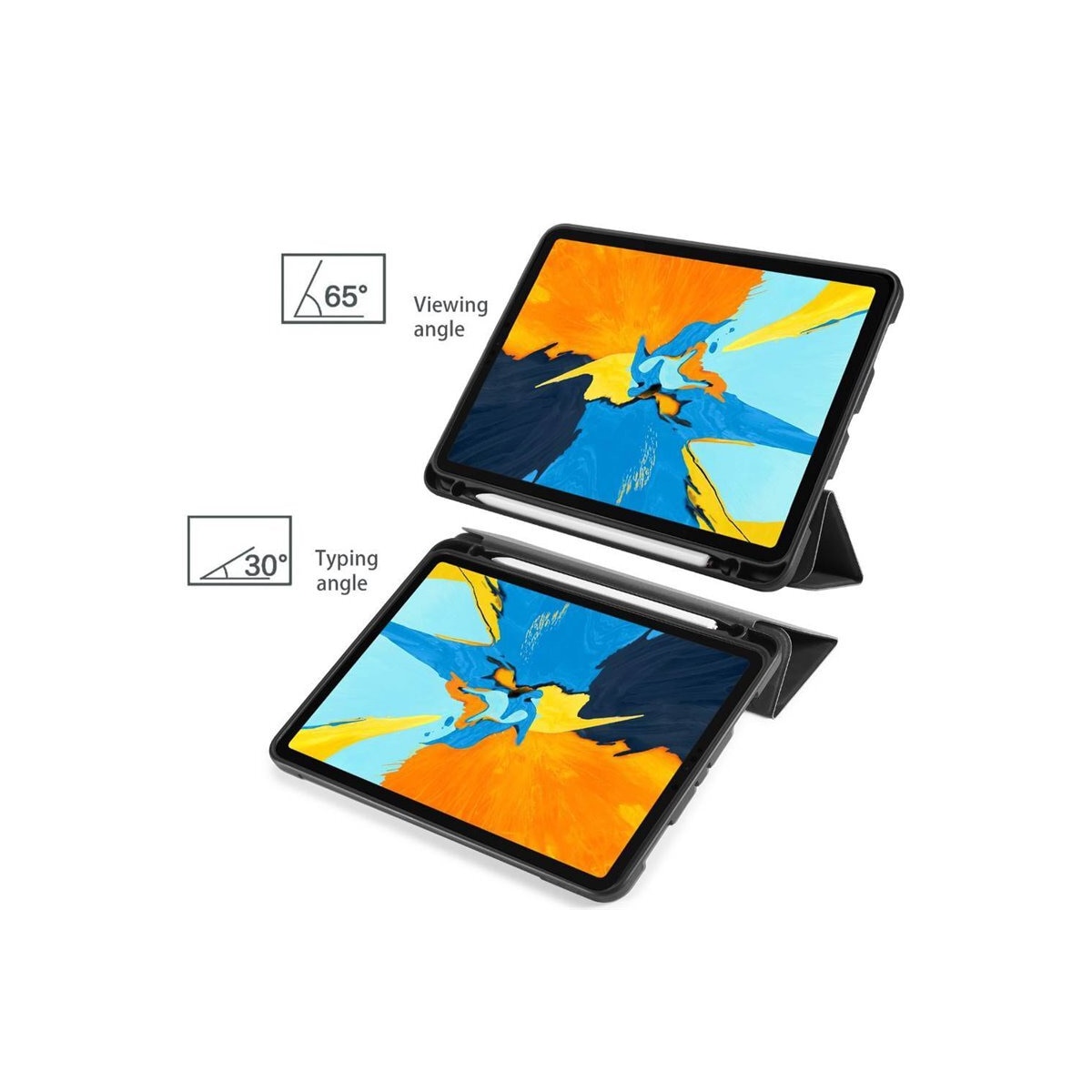 DG-Ming Aktiv deksel Apple iPad Air 10.9 (2020) - Grå