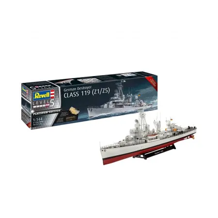 Revell German Destroyer Class 119 (Z1/Z5) 